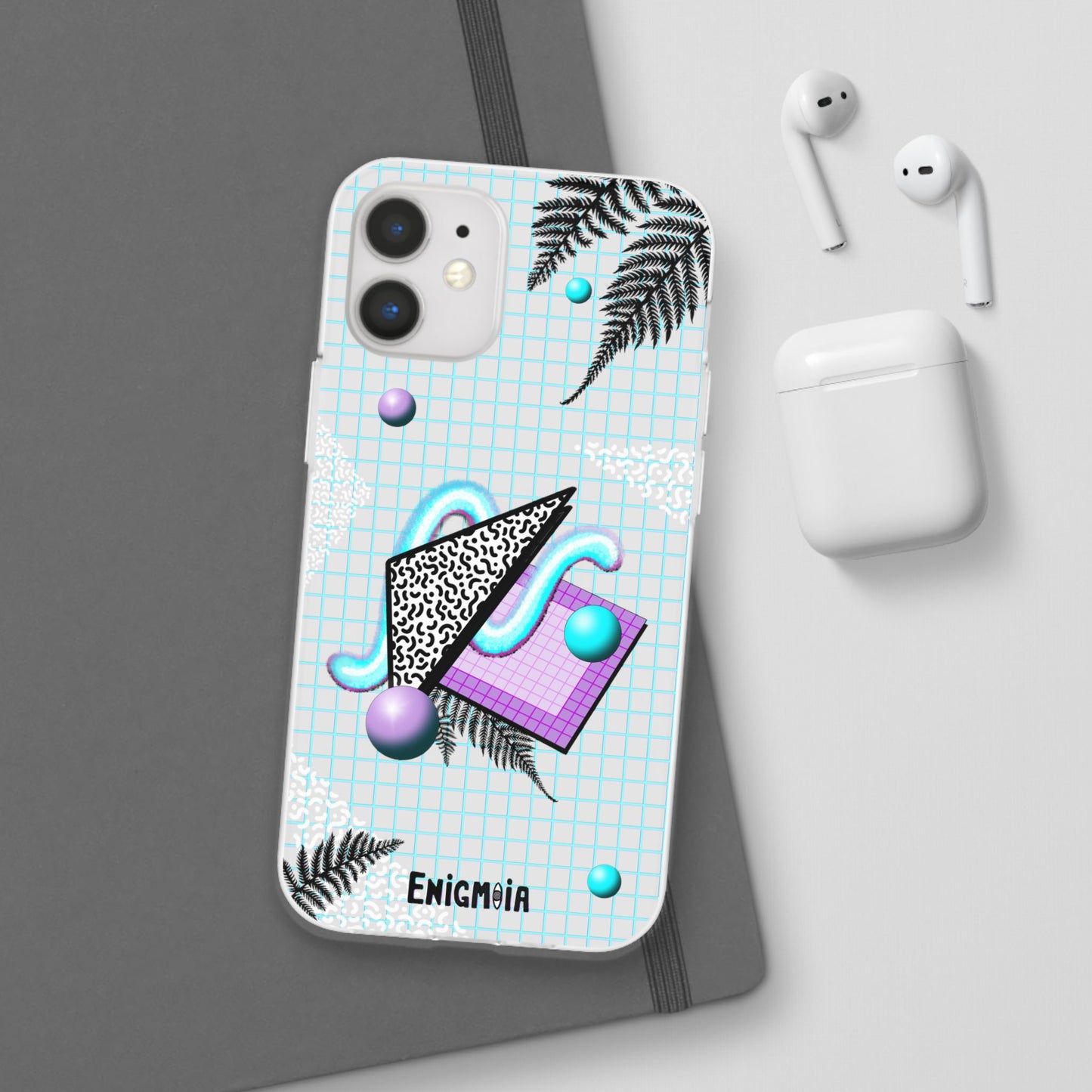 Gummi — Retro Aesthetic Geometric Memphis Style Pastel Vaporwave iPhone & Samsung Phone Cases
