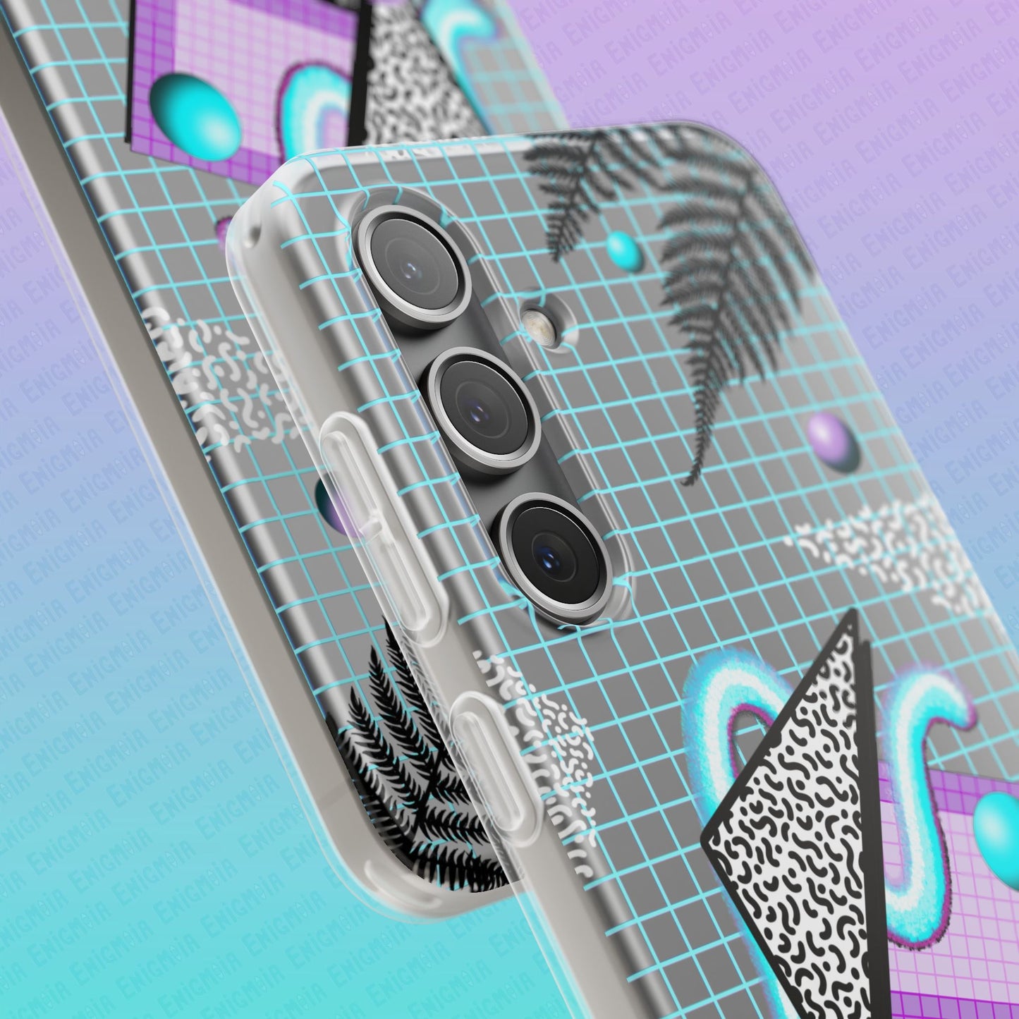 Gummi — Retro Aesthetic Geometric Memphis Style Pastel Vaporwave iPhone & Samsung Phone Cases
