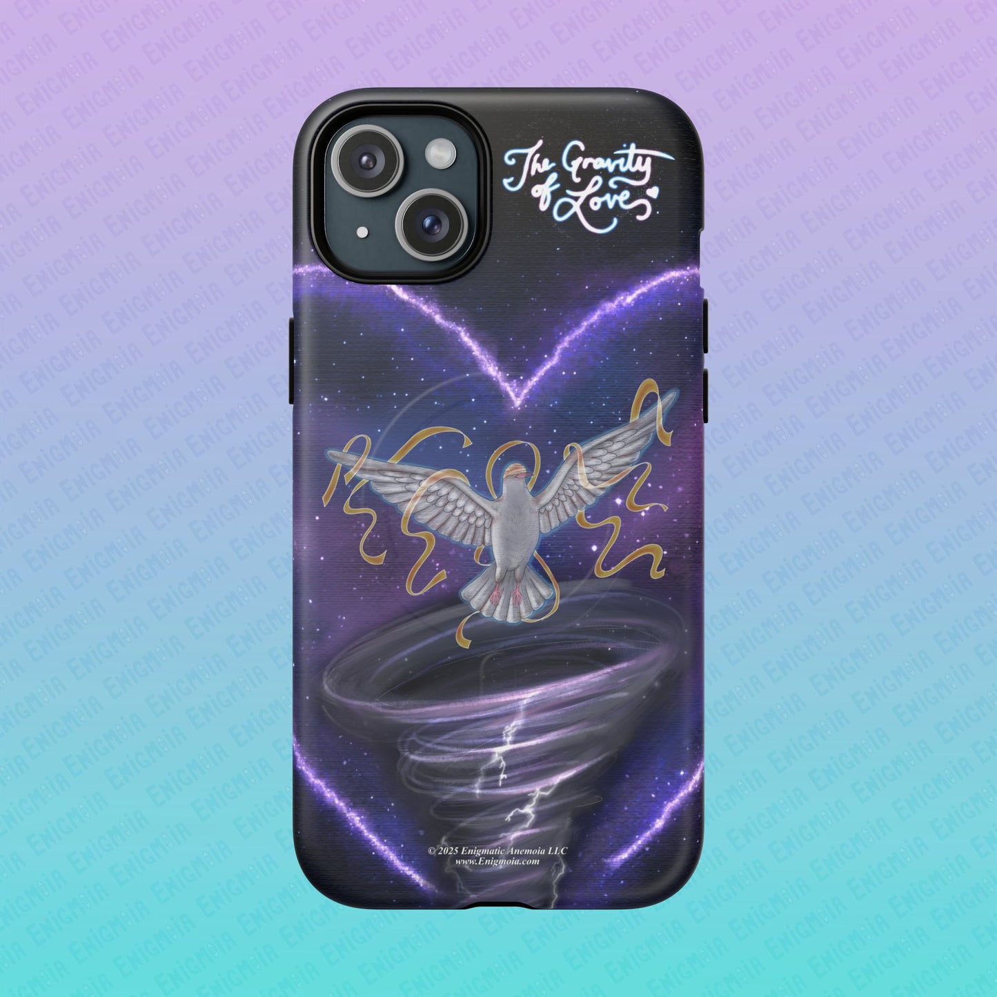 The Gravity of Love — Celestial Dove Tough Magnetic Phone Case