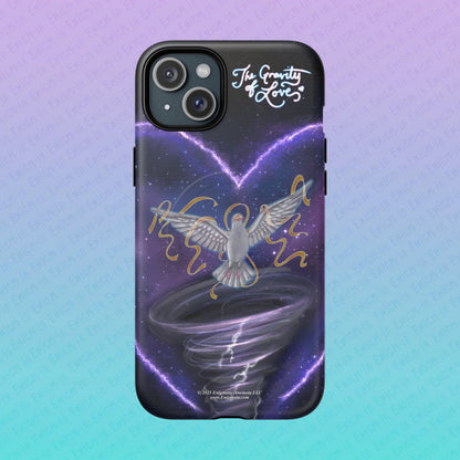 The Gravity of Love — Celestial Dove Tough Magnetic Phone Case
