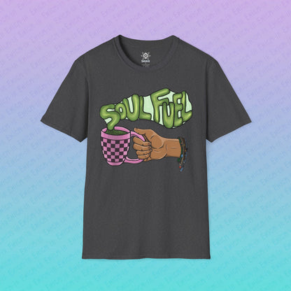 Soul Fuel — Coffee & Tea Lover Unisex Graphic T-Shirt