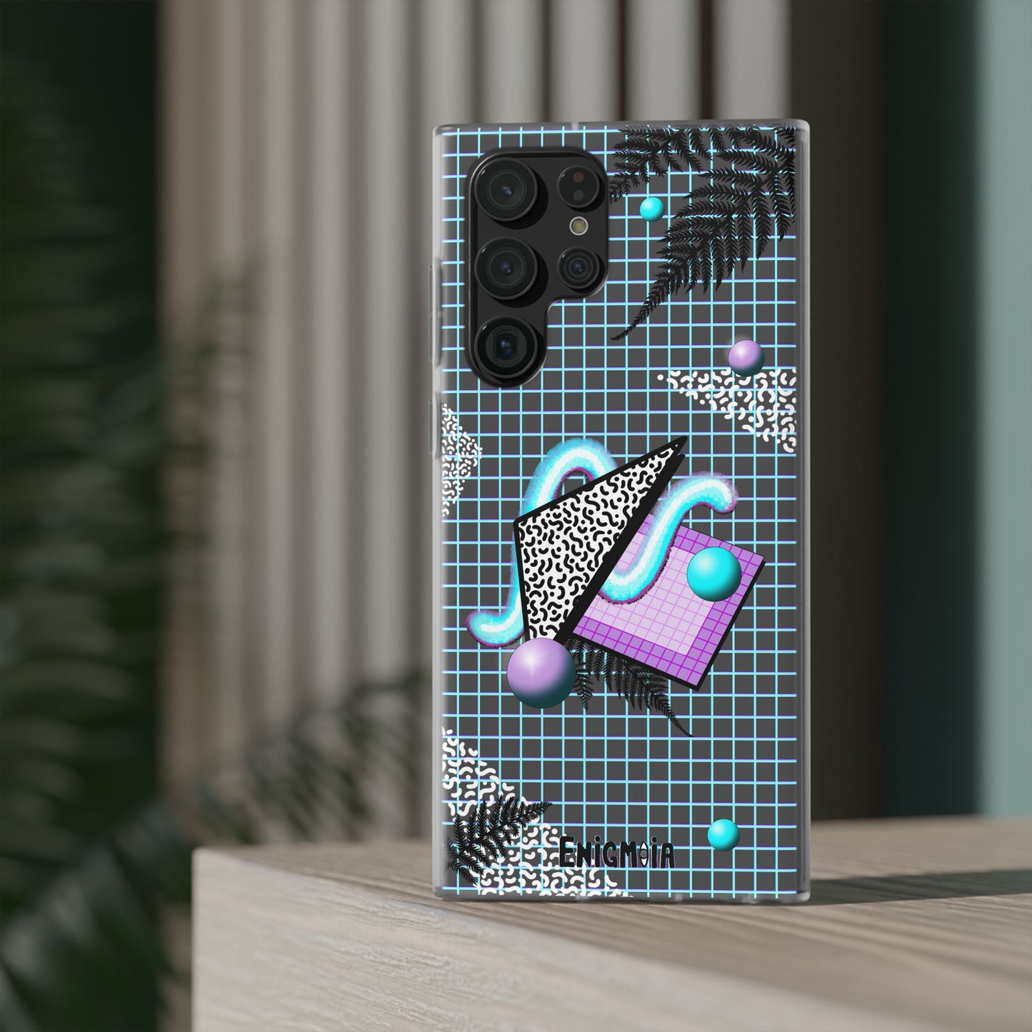 Gummi — Retro Aesthetic Geometric Memphis Style Pastel Vaporwave iPhone & Samsung Phone Cases