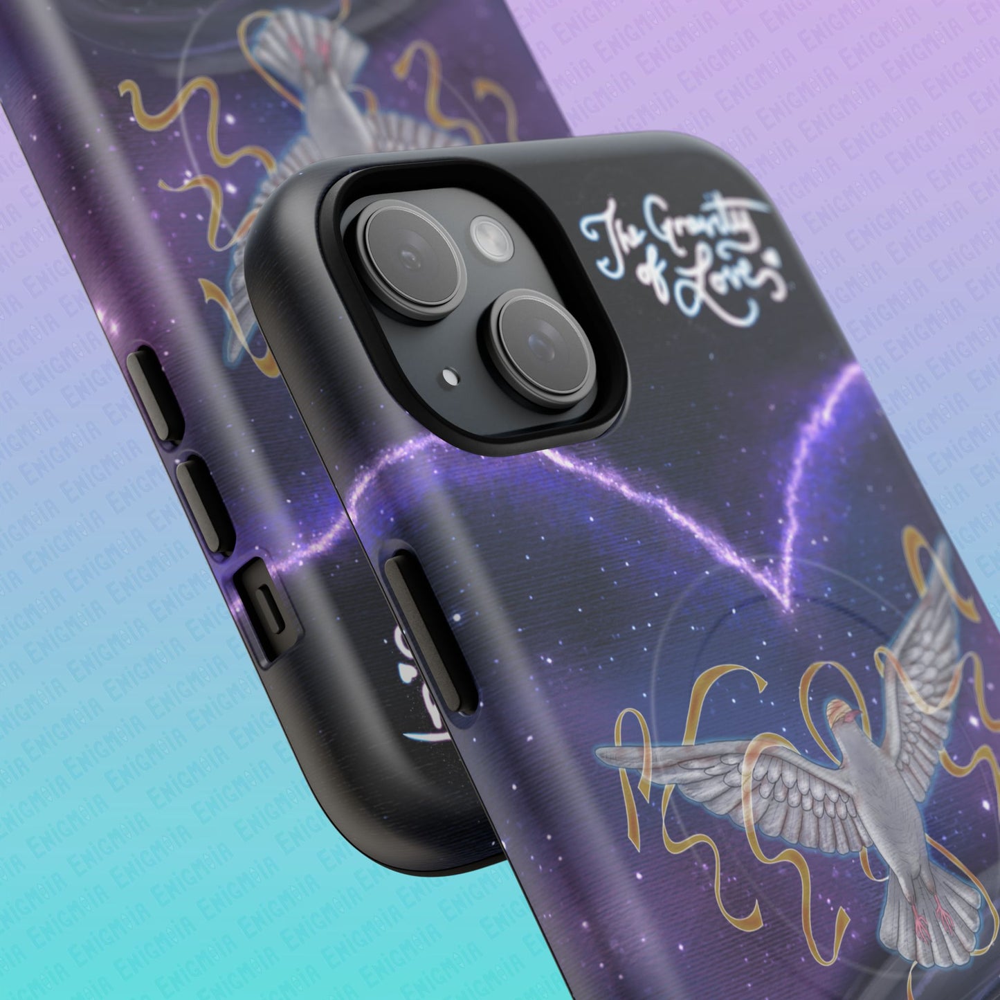 The Gravity of Love — Celestial Dove Tough Magnetic Phone Case