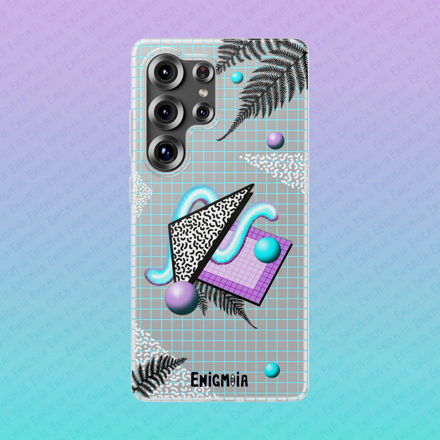 Gummi — Retro Aesthetic Geometric Memphis Style Pastel Vaporwave iPhone & Samsung Phone Cases