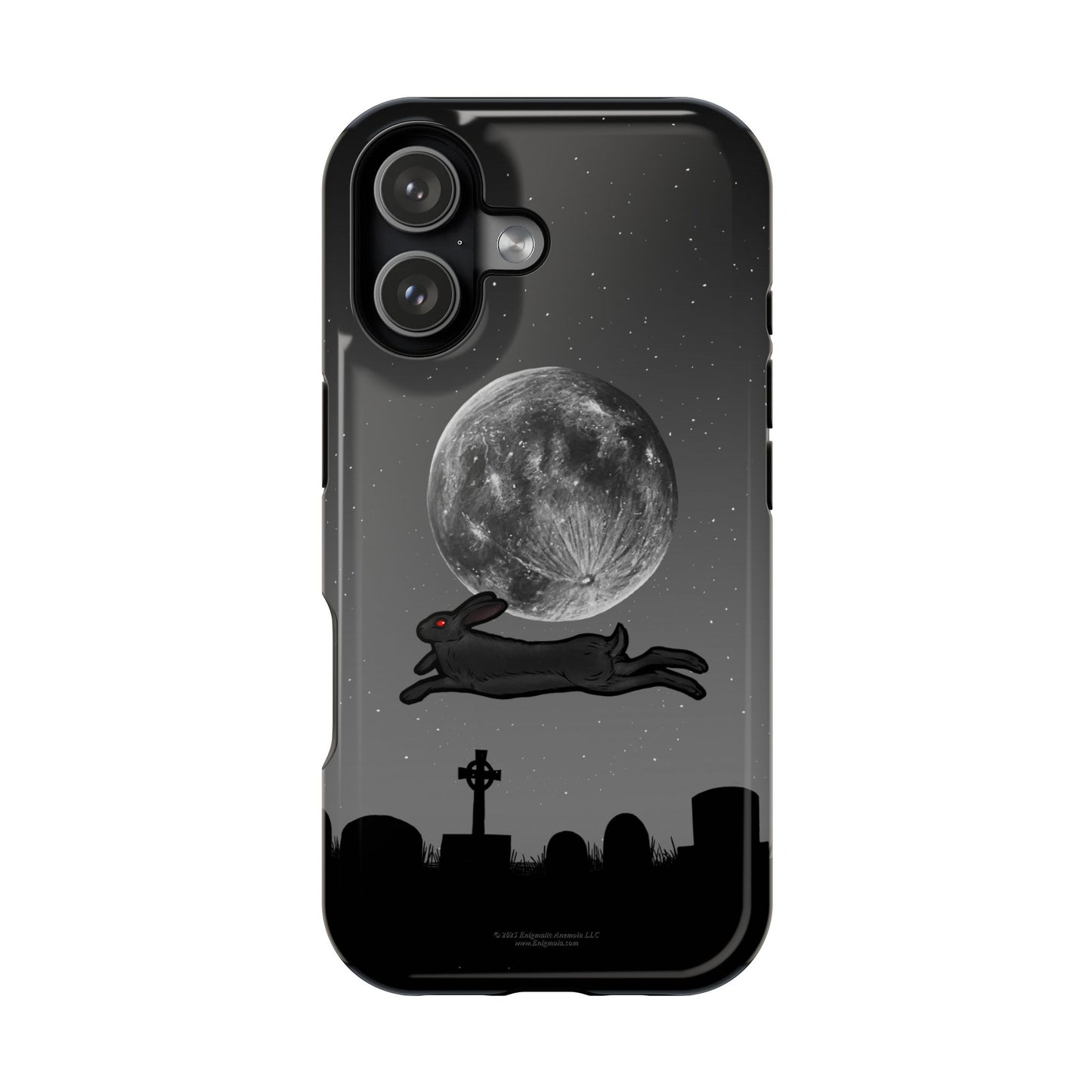 The Black Rabbit of Death — Magnetic Tough Case