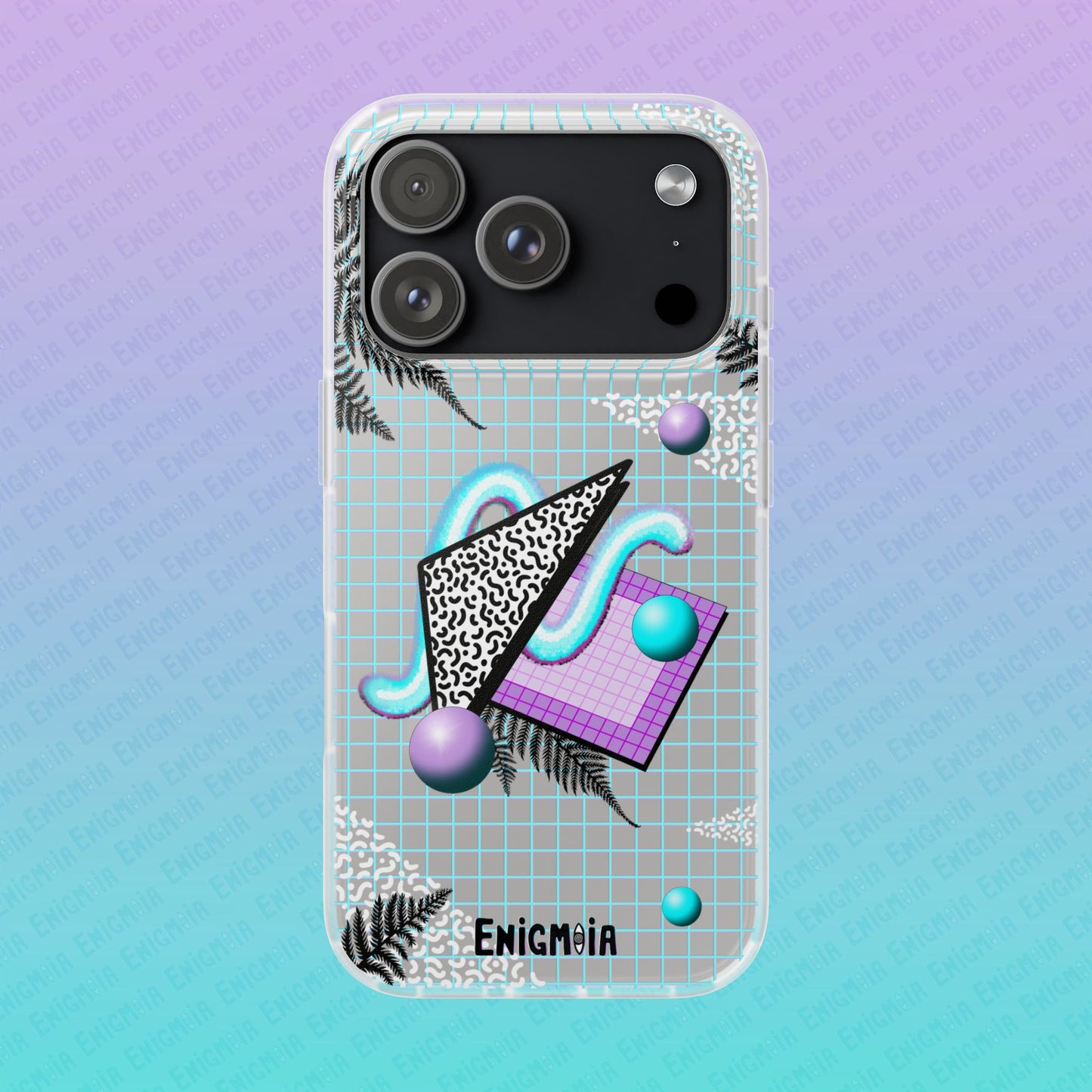 Gummi — Retro Aesthetic Geometric Memphis Style Pastel Vaporwave iPhone & Samsung Phone Cases