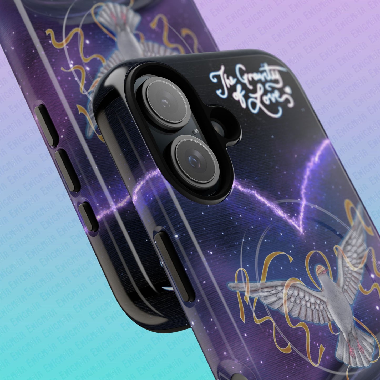 The Gravity of Love — Celestial Dove Tough Magnetic Phone Case
