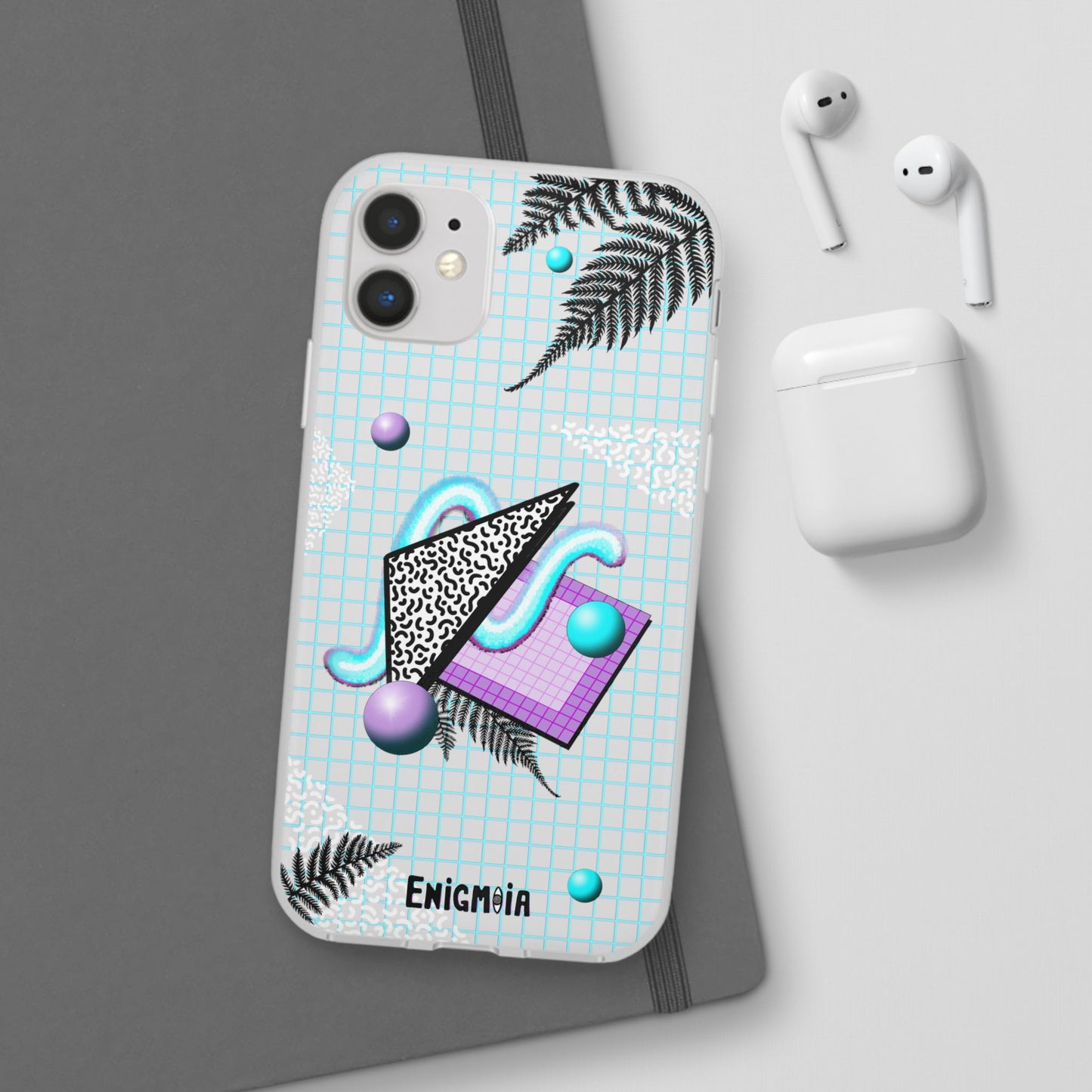 Gummi — Retro Aesthetic Geometric Memphis Style Pastel Vaporwave iPhone & Samsung Phone Cases
