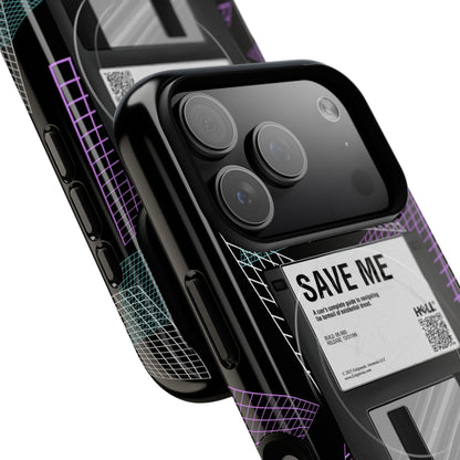 CTRL+S — "SAVE ME" Retro Tech Grid Trendy Tough Magnetic Phone Case