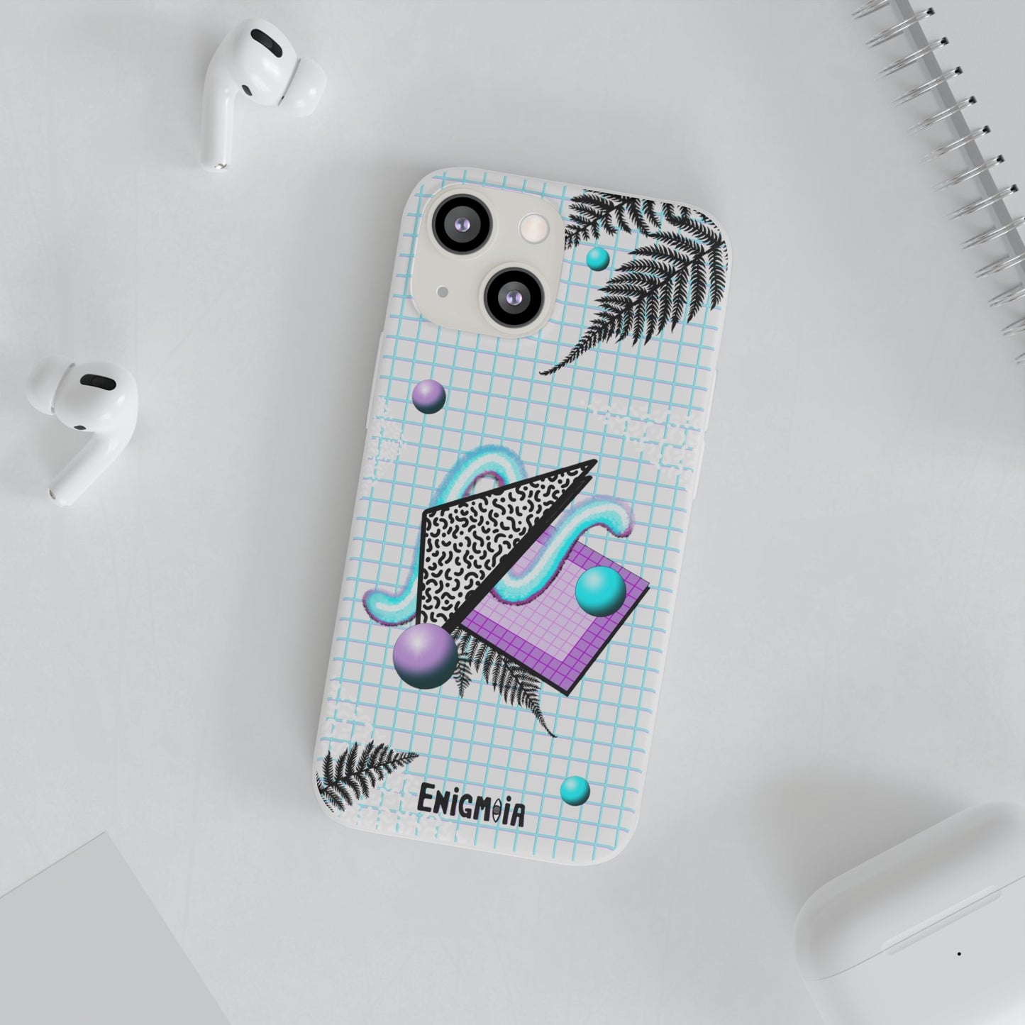 Gummi — Retro Aesthetic Geometric Memphis Style Pastel Vaporwave iPhone & Samsung Phone Cases