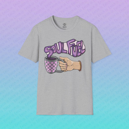 Soul Fuel — Coffee & Tea Lover Unisex Graphic T-Shirt
