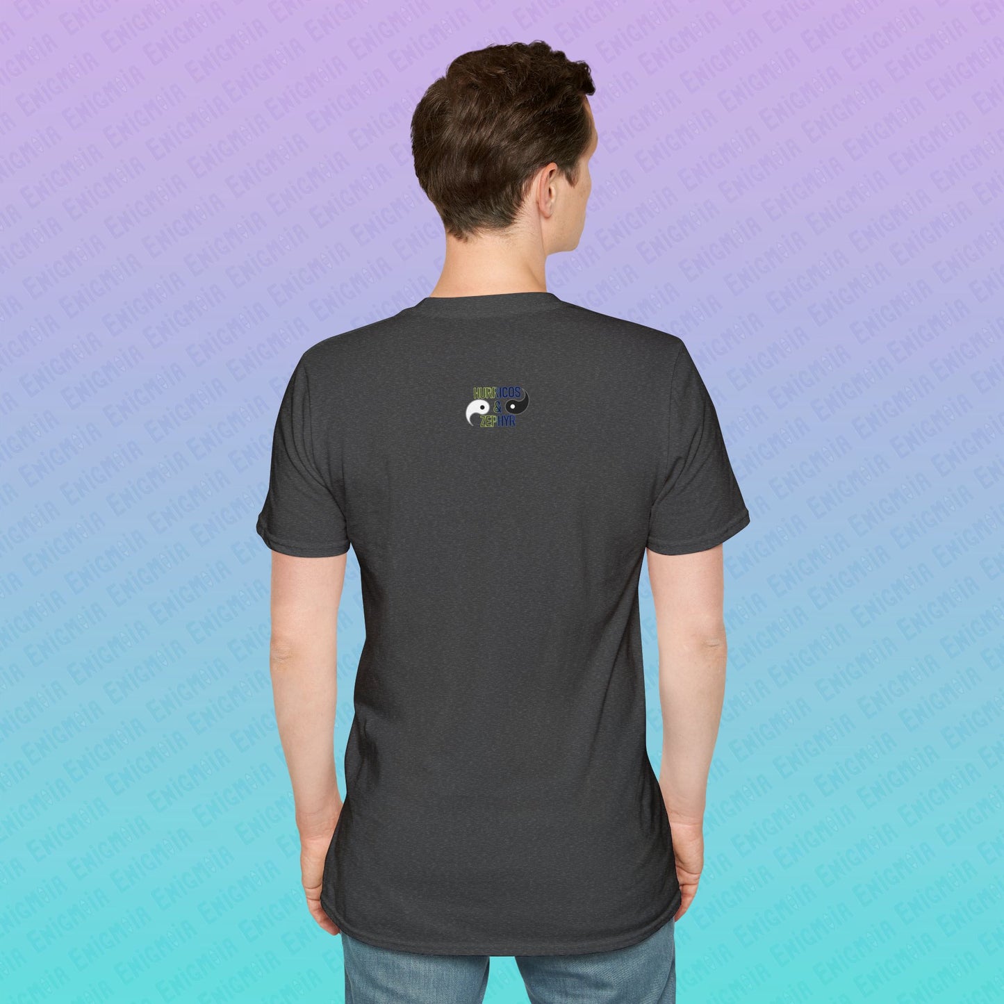 Hurricos & Zephyr — Chinese Yin Yang Storm Dragons Unisex Softstyle T-Shirt