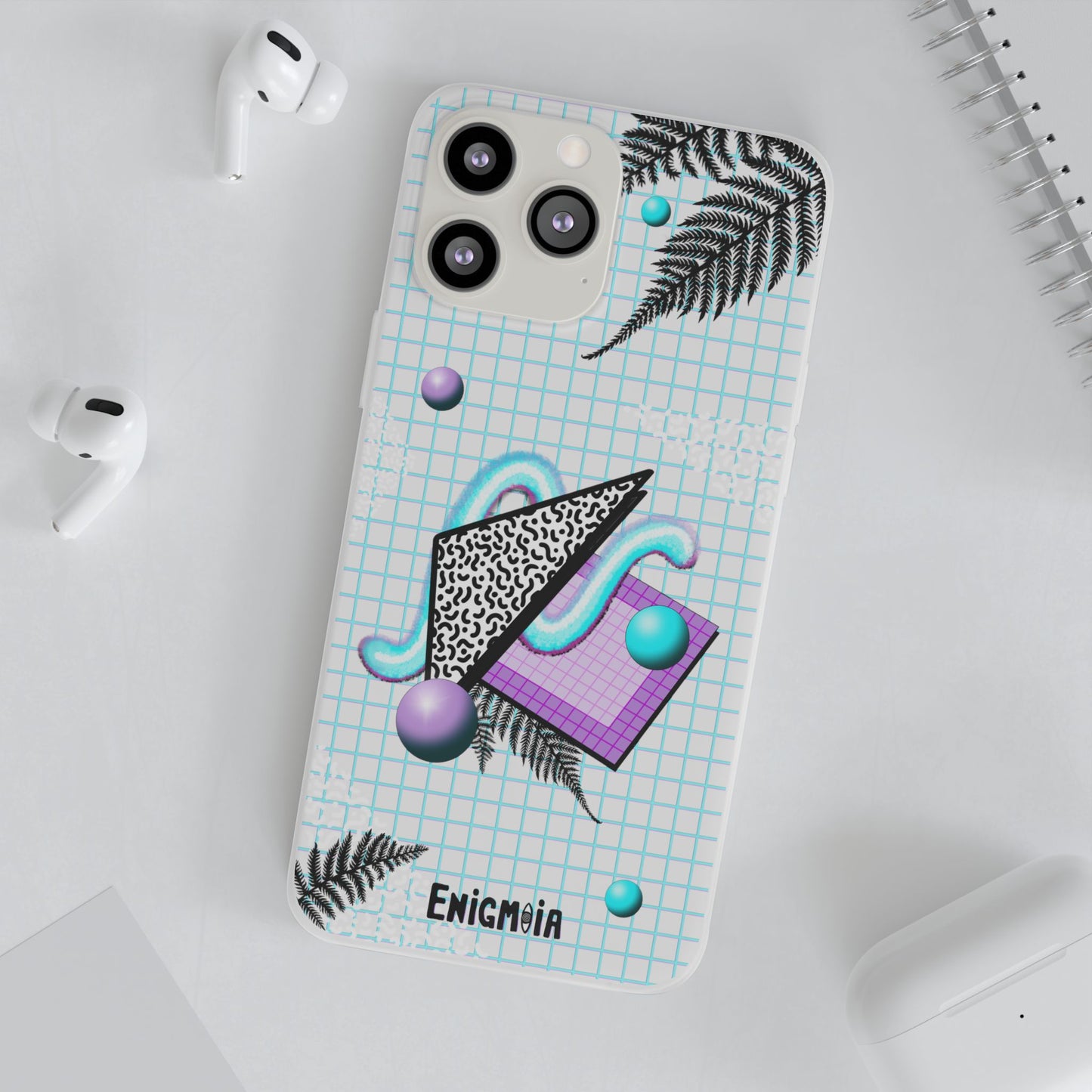 Gummi — Retro Aesthetic Geometric Memphis Style Pastel Vaporwave iPhone & Samsung Phone Cases