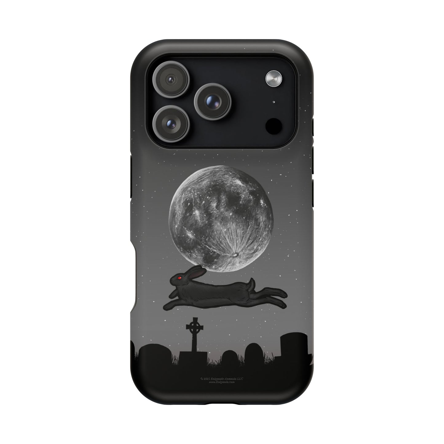 The Black Rabbit of Death — Magnetic Tough Case