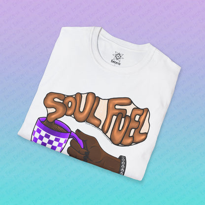 Soul Fuel — Coffee & Tea Lover Unisex Graphic T-Shirt