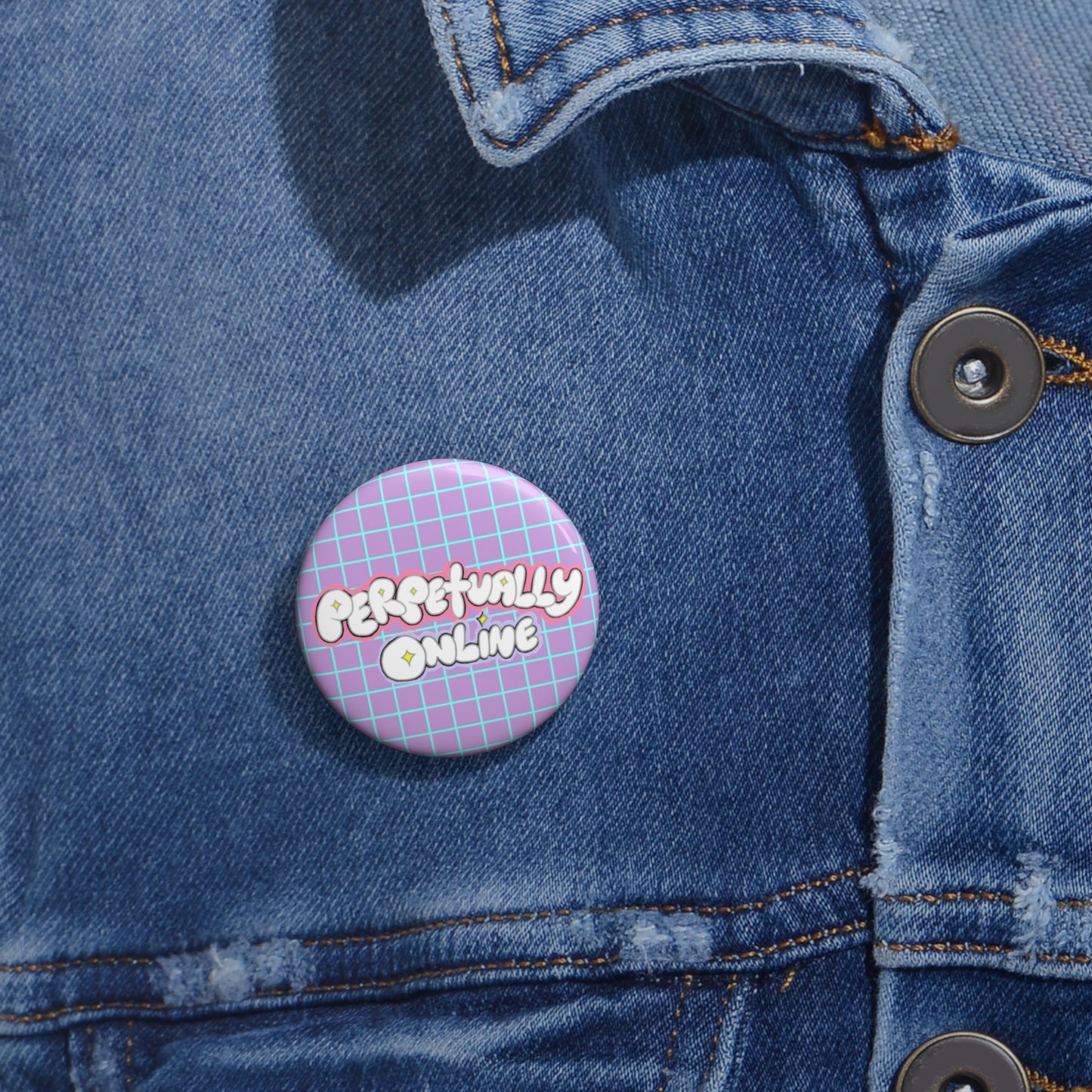 Perpetually Online — Pin Button