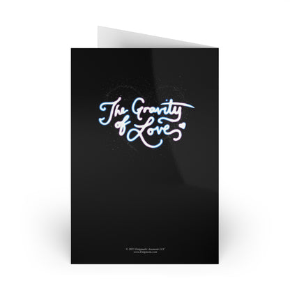 The Gravity of Love — Valentine's Day Greeting Cards (1 or 10-pcs)
