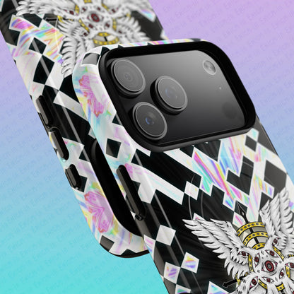 Liminal Seraphim Dimension - Glitched - Tough Magnetic iPhone Case
