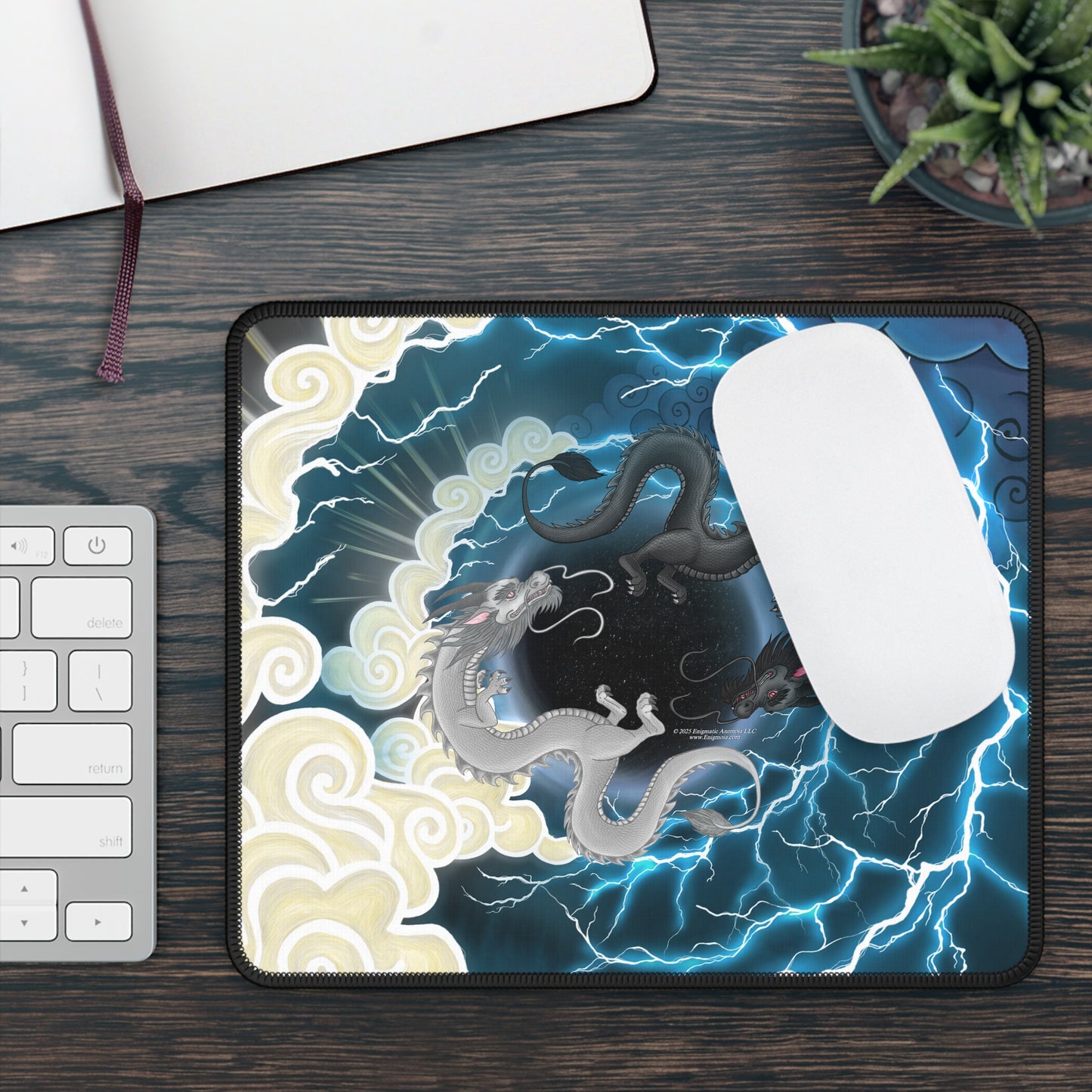 Hurricos & Zephyr — Computer Desk Mouse Pad