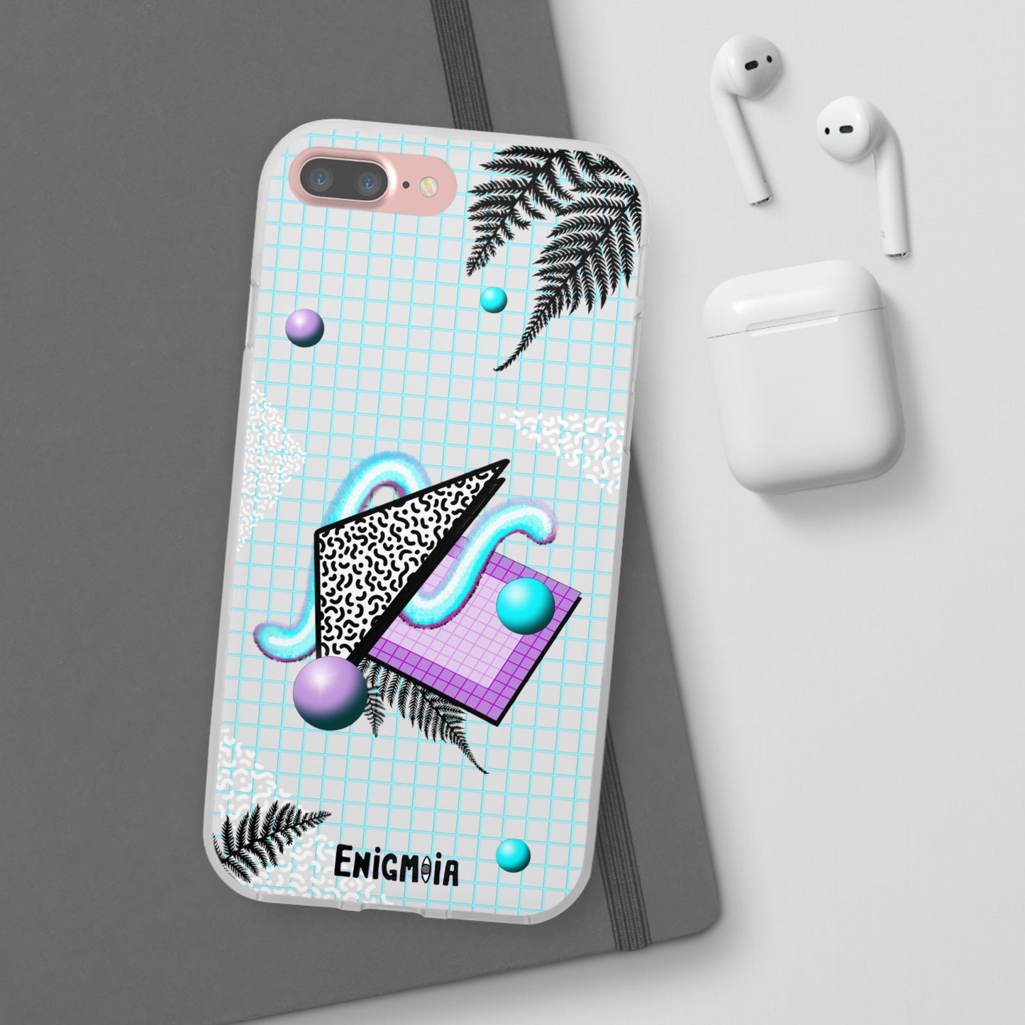 Gummi — Retro Aesthetic Geometric Memphis Style Pastel Vaporwave iPhone & Samsung Phone Cases