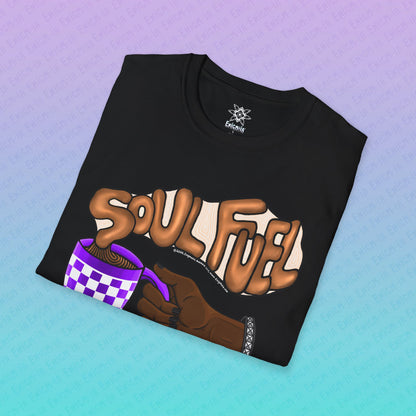 Soul Fuel — Coffee & Tea Lover Unisex Graphic T-Shirt