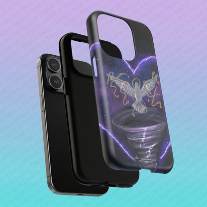 The Gravity of Love — Celestial Dove Tough Magnetic Phone Case
