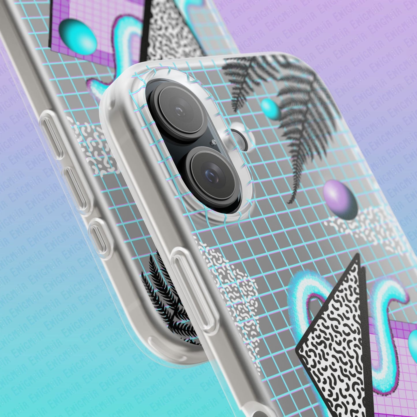 Gummi — Retro Aesthetic Geometric Memphis Style Pastel Vaporwave iPhone & Samsung Phone Cases