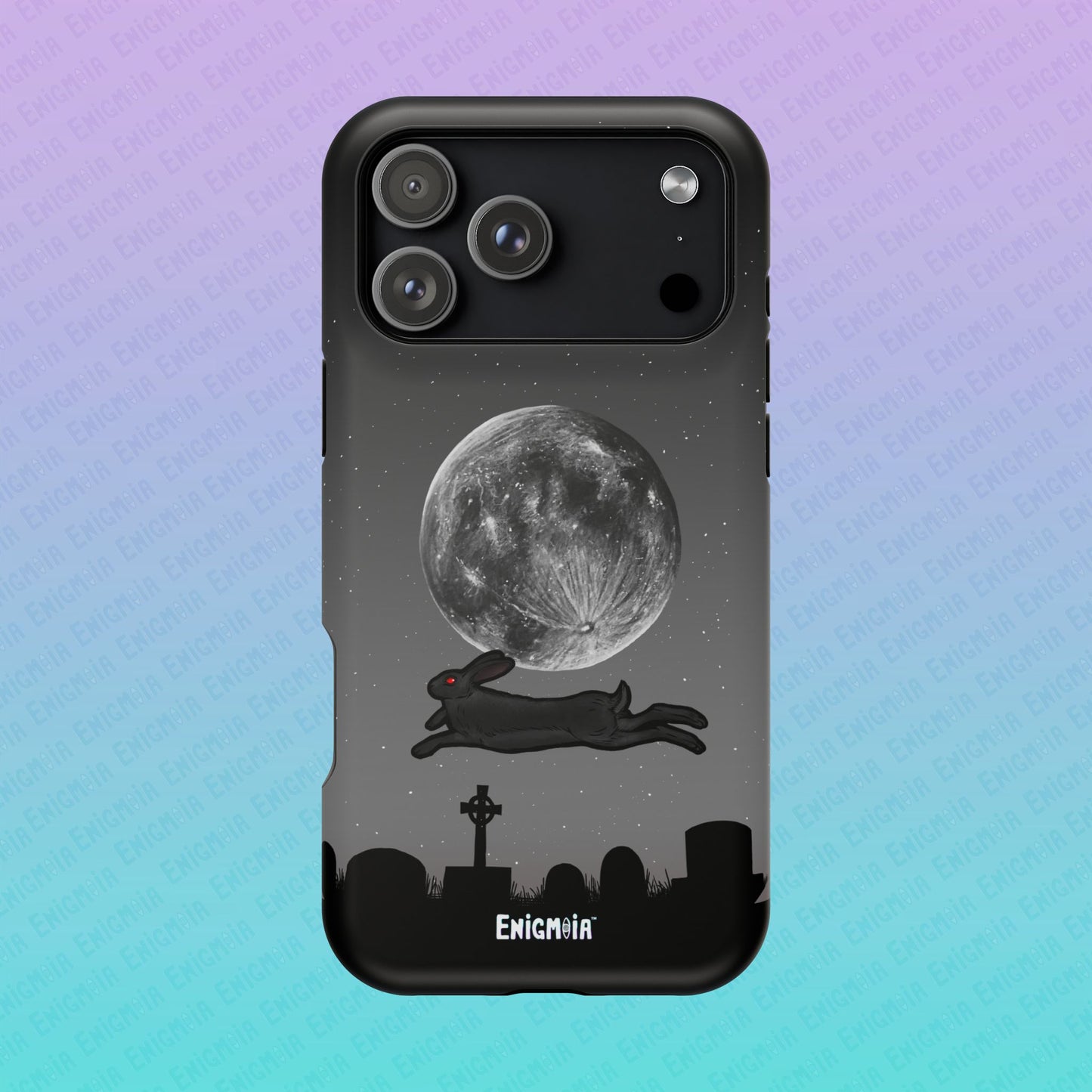 The Black Rabbit of Death — Magnetic Tough Case