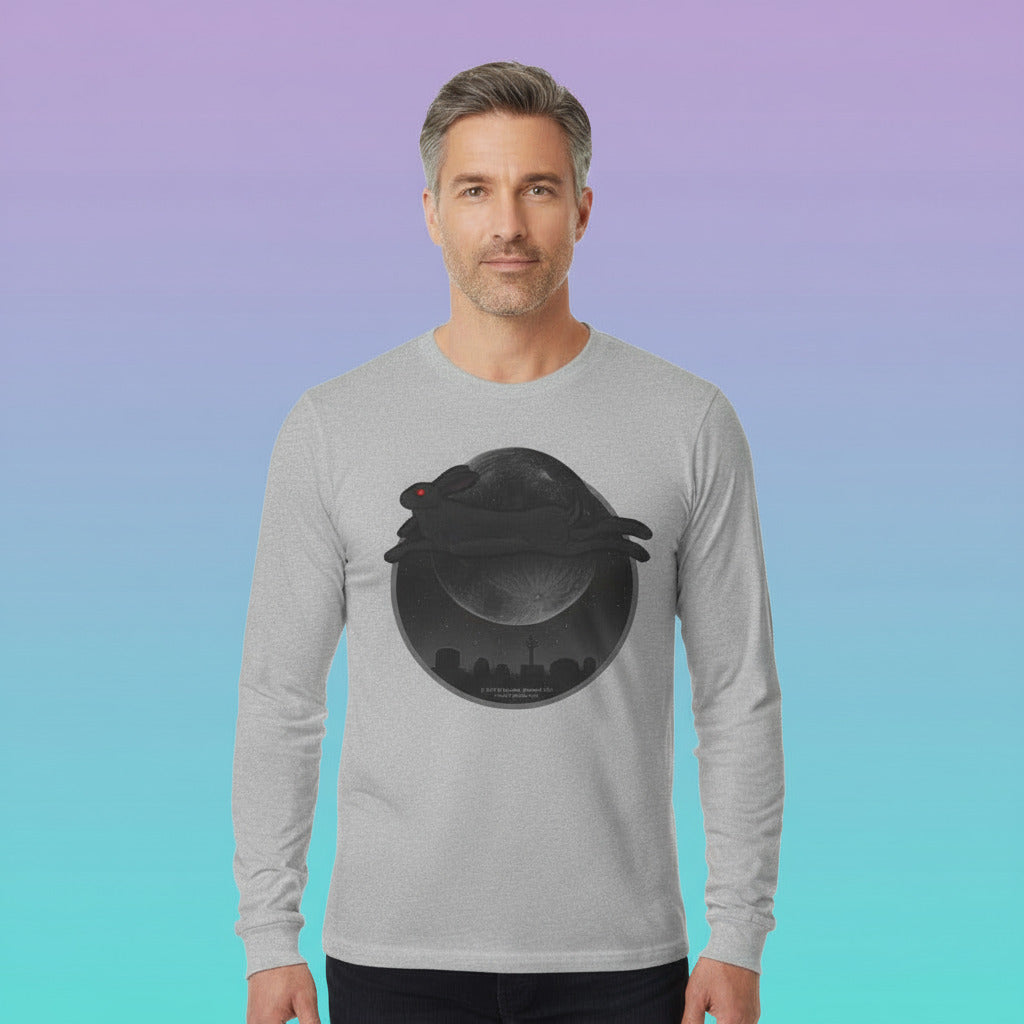 The Black Rabbit of Death — Unisex Ultra Cotton Long Sleeve Tee