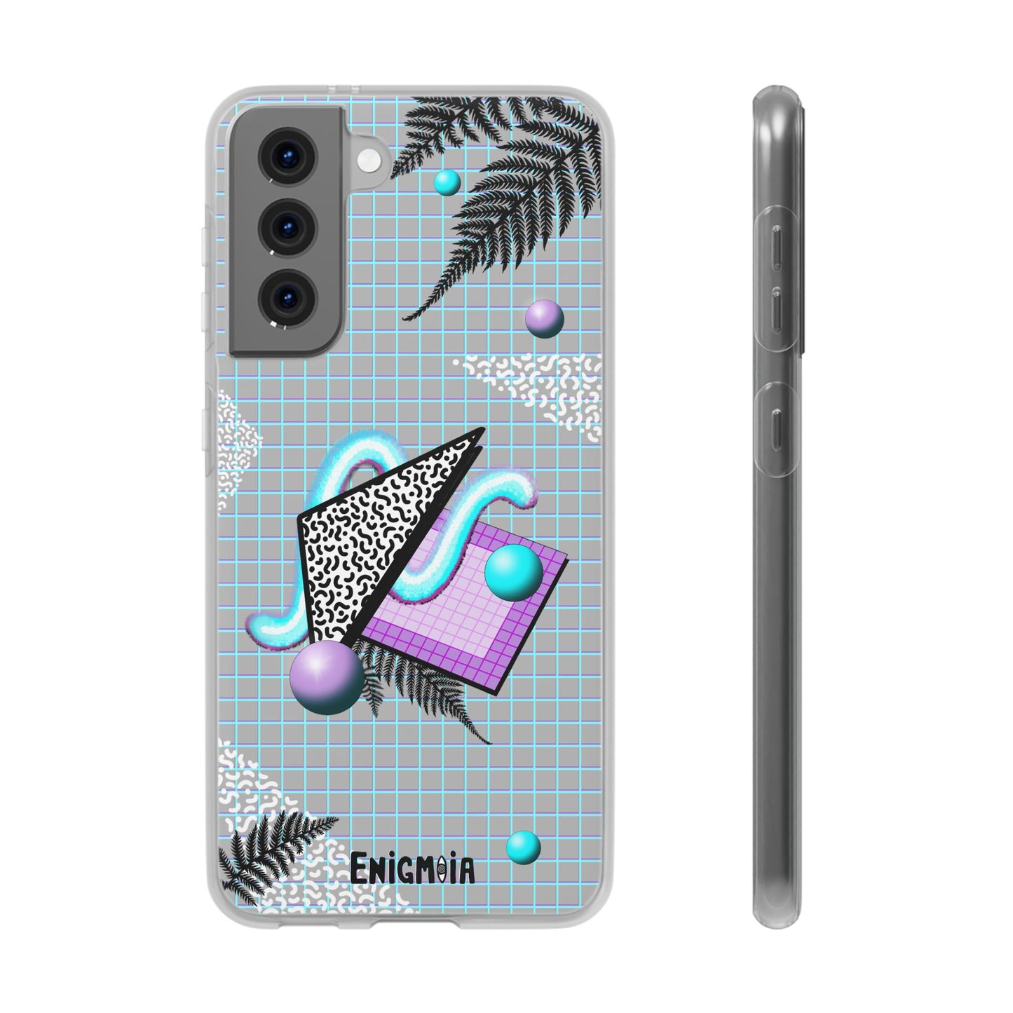 Gummi — Retro Aesthetic Geometric Memphis Style Pastel Vaporwave iPhone & Samsung Phone Cases