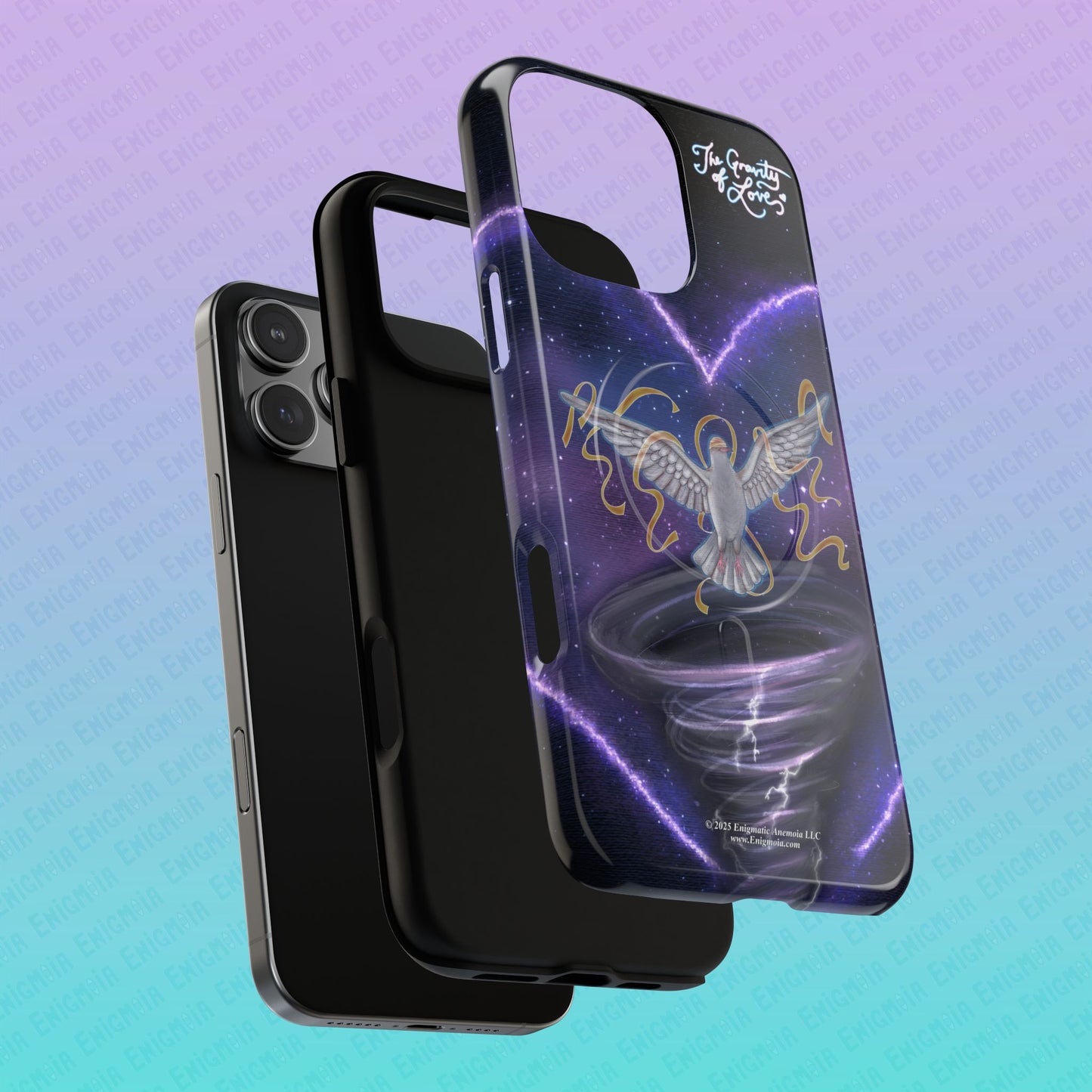 The Gravity of Love — Celestial Dove Tough Magnetic Phone Case