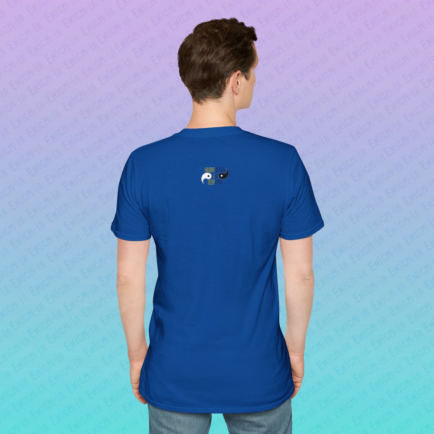 Hurricos & Zephyr — Chinese Yin Yang Storm Dragons Unisex Softstyle T-Shirt