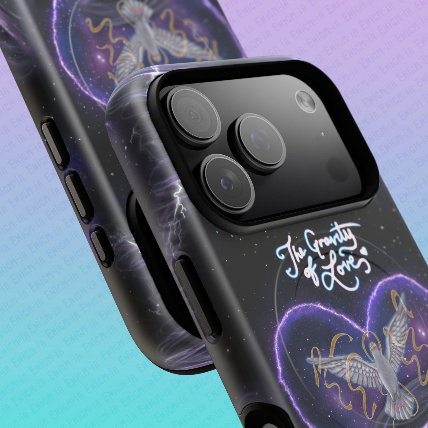 The Gravity of Love — Celestial Dove Tough Magnetic Phone Case