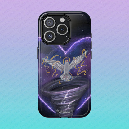 The Gravity of Love — Celestial Dove Tough Magnetic Phone Case