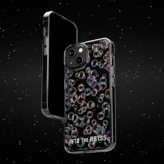 Into the Abyss — Clear Bubbles iPhone Case
