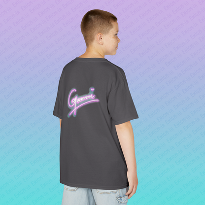 Gummi — Retro Aesthetic Geometric Memphis Style Pastel Vaporwave Graphic Kids T-Shirt