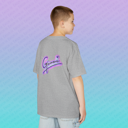 Gummi — Retro Aesthetic Geometric Memphis Style Pastel Vaporwave Graphic Kids T-Shirt