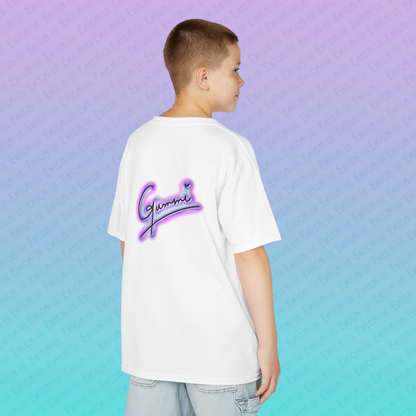 Gummi — Retro Aesthetic Geometric Memphis Style Pastel Vaporwave Graphic Kids T-Shirt