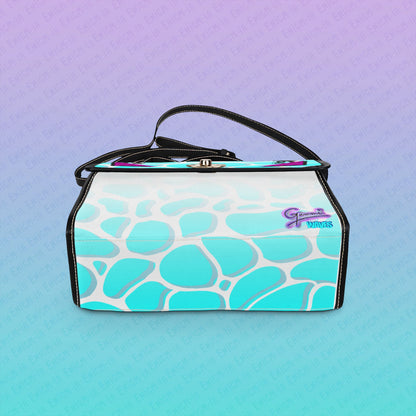 Gummi — Waves - Retro Aesthetic Geometric Memphis Style Pastel Vaporwave Crossbody Bag