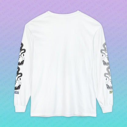 Hurricos & Zephyr — Unisex Yin Yang Chinese Dragon Deluxe Long Sleeve T-Shirt