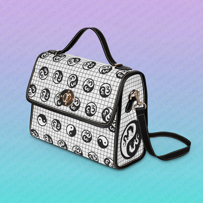 Hurricos & Zephyr — Yin Yang Dragons Shoji Crossbody Bag