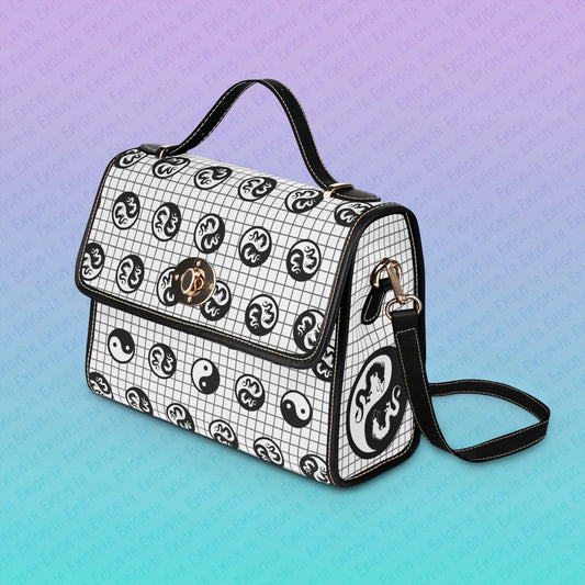 Hurricos & Zephyr — Yin Yang Dragons Shoji Crossbody Bag