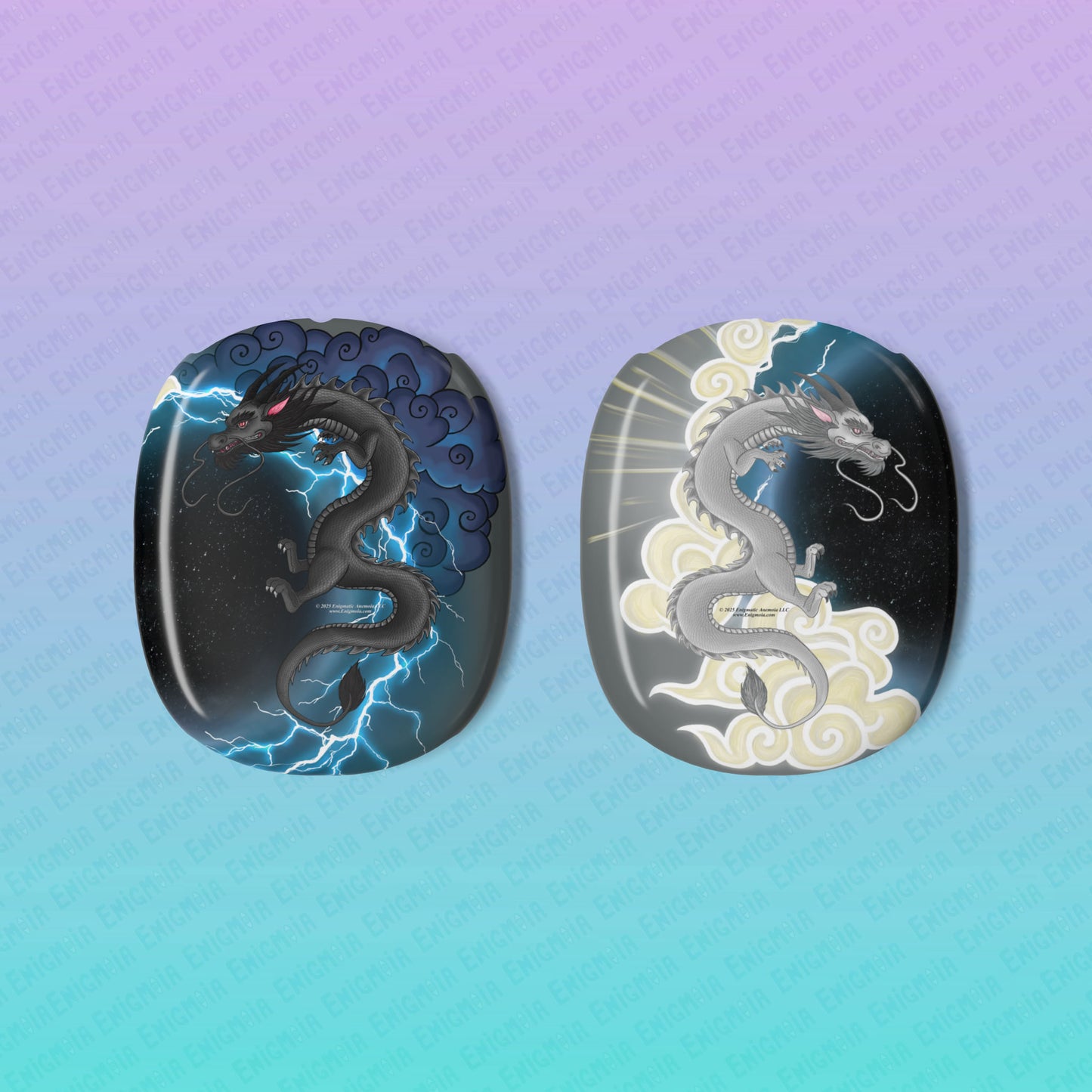 Hurricos & Zephyr — Yin-Yang Chinese Dragons AirPod Max Case Covers