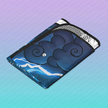 Hurricos & Zephyr — Hand-drawn Custom Yin Yang Chinese Dragon Themed Car UV Sun Shade Protection Shield