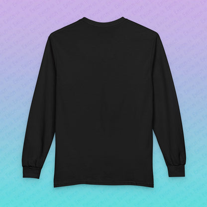 Liminal Seraphim Dimension — Biblically Accurate Angel Basic Long Sleeve Graphic Tee