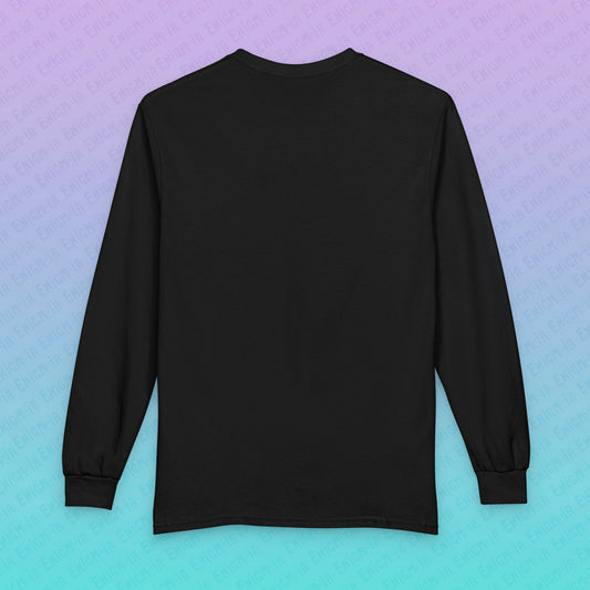 Liminal Seraphim Dimension — Biblically Accurate Angel Basic Long Sleeve Graphic Tee