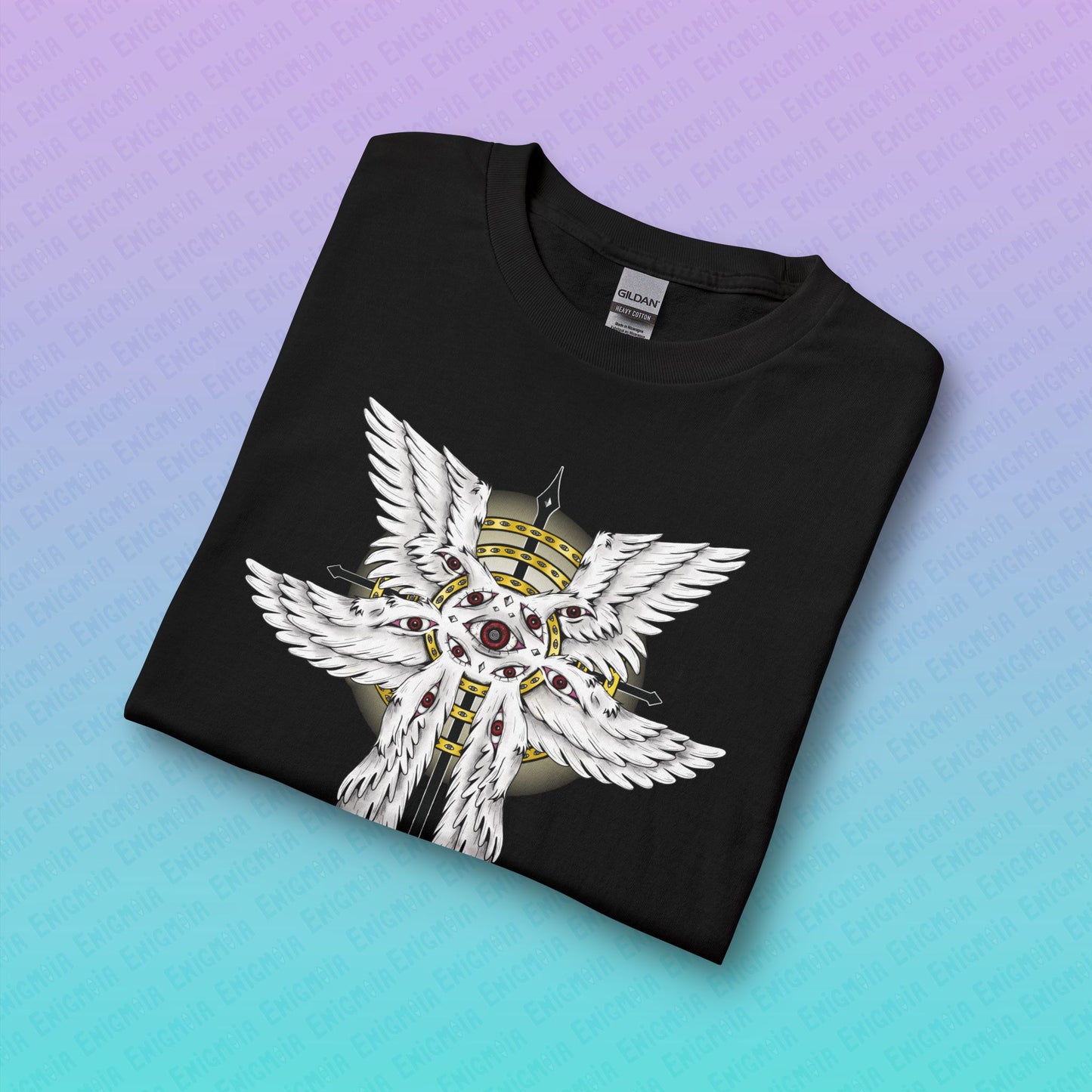 Liminal Seraphim Dimension — Biblically Accurate Angel Basic Long Sleeve Graphic Tee