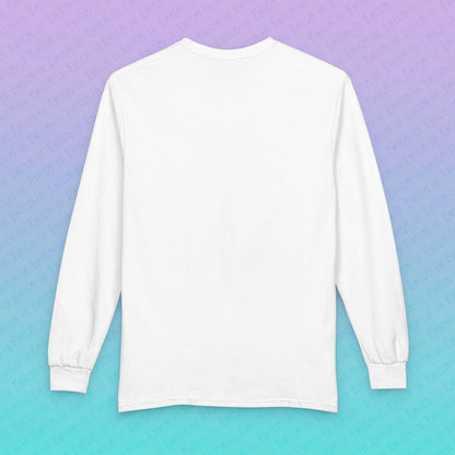 Liminal Seraphim Dimension — Biblically Accurate Angel Basic Long Sleeve Graphic Tee