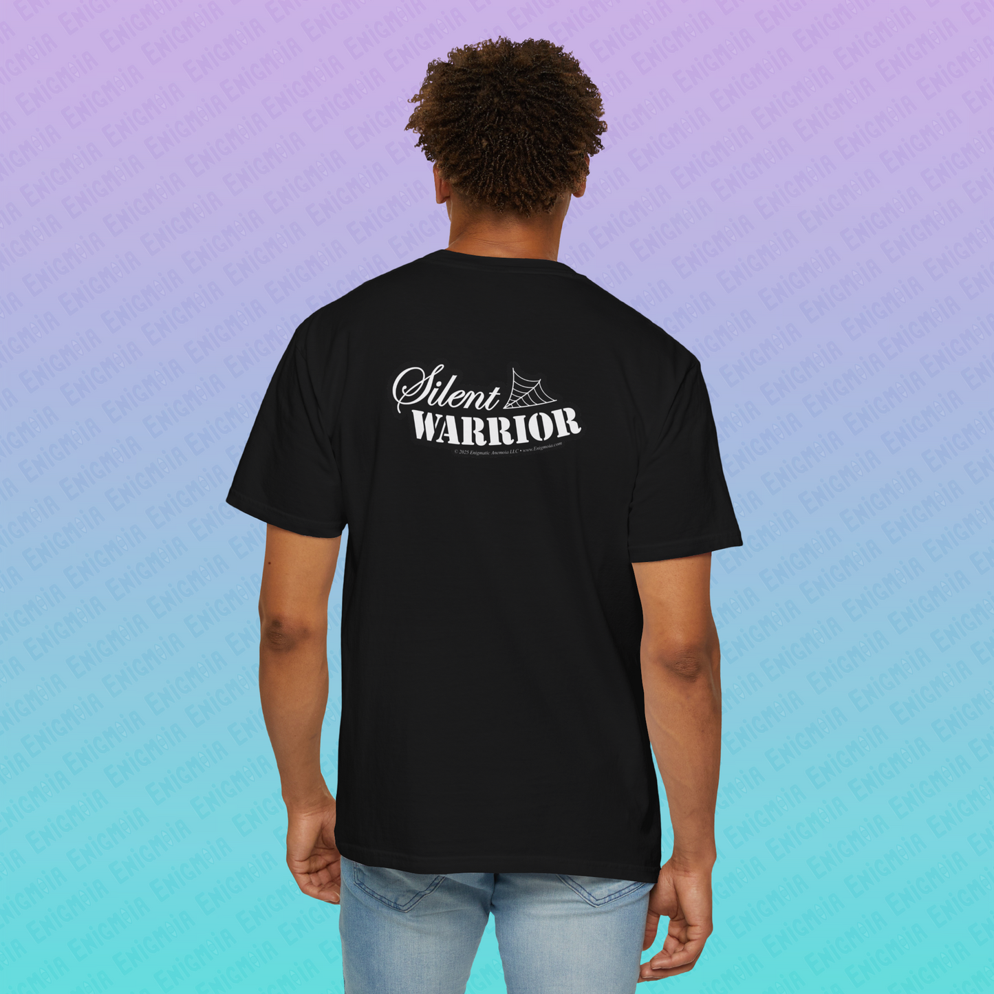 Silent Warrior — Dreamcatcher Garment-Dyed Unisex T-Shirt