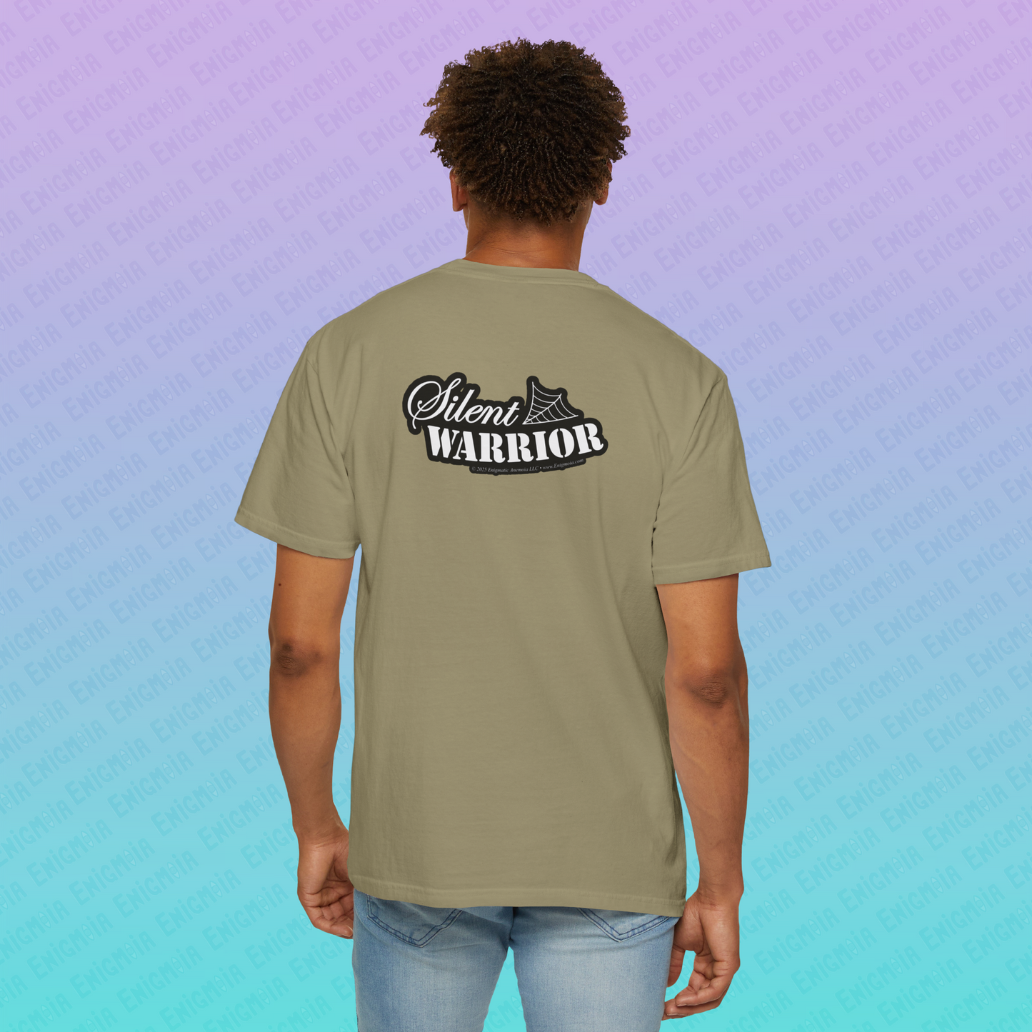 Silent Warrior — Dreamcatcher Garment-Dyed Unisex T-Shirt